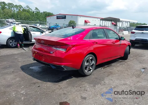 2021 Hyundai Elantra Limited из США, поврежденный, VIN 5NPLP4AG4MH027299